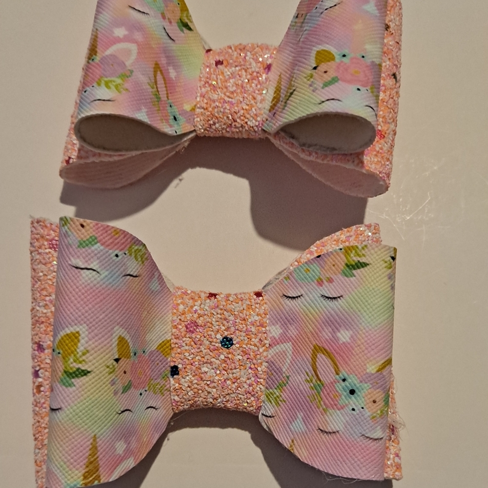 Brand New Bow Piggies Handmade - Picture 4 of 11